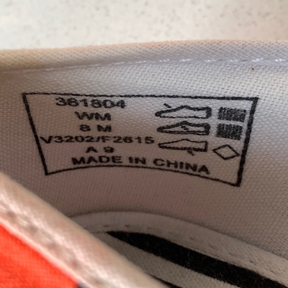 Lands End Cotton Canvas Slip-On Sneakers Boat Shoes - Picture 2 of 6